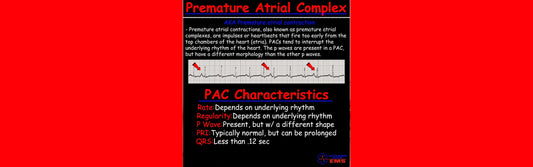 Premature Atrial Contraction || PACs in EMS