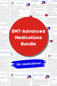 EMT-Advanced Medications Bundle